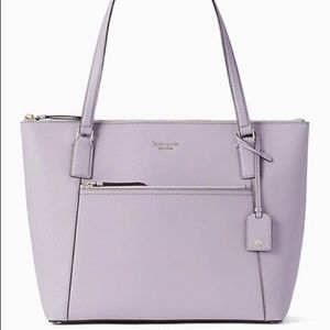 KATE SPADE | CAMERON POCKET TOTE IN ICY LAVENDER